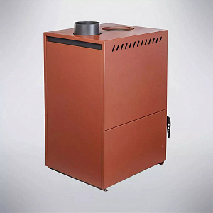 Печь-Камин Варвара "ГАРМОНИЯ 1309 ТЕРРАКОТ" (new) (Стальная 3D футеровка)