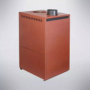 Печь-Камин Варвара "ГАРМОНИЯ 1309 ТЕРРАКОТ" (new) (Стальная 3D футеровка)